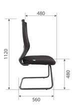 Офисное кресло CHAIRMAN 500 V, ткань/сетка