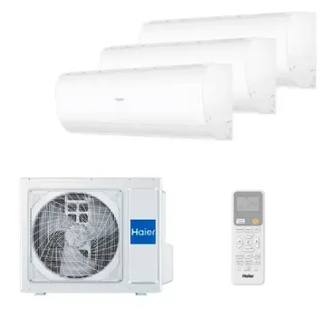 Мультисплит система на 3 комнаты Haier AS20PS1HRA-M x 3 / 3U55S2SR5FA