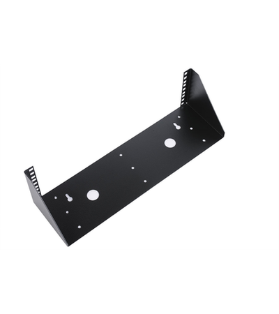 ЦМО Кронштейн телекоммуникационный настенный вертикальный 4U, цвет черный