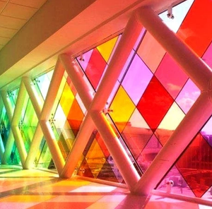 Витражные плёнки (прозрачные цветные)