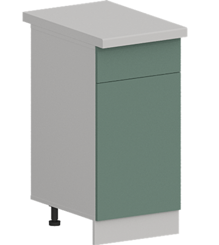 Кухня Модуль ШН1Я 400 Вотан / Матовая мята