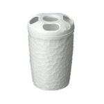 Подставка для зубных щеток "Tule" 350мл (светло-серый)