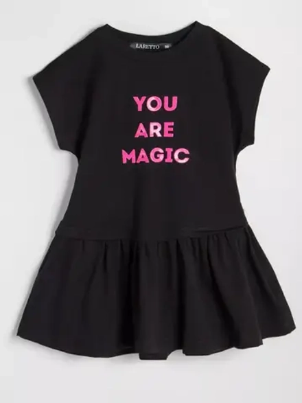 Платье детское трикотажное повседневное в садик