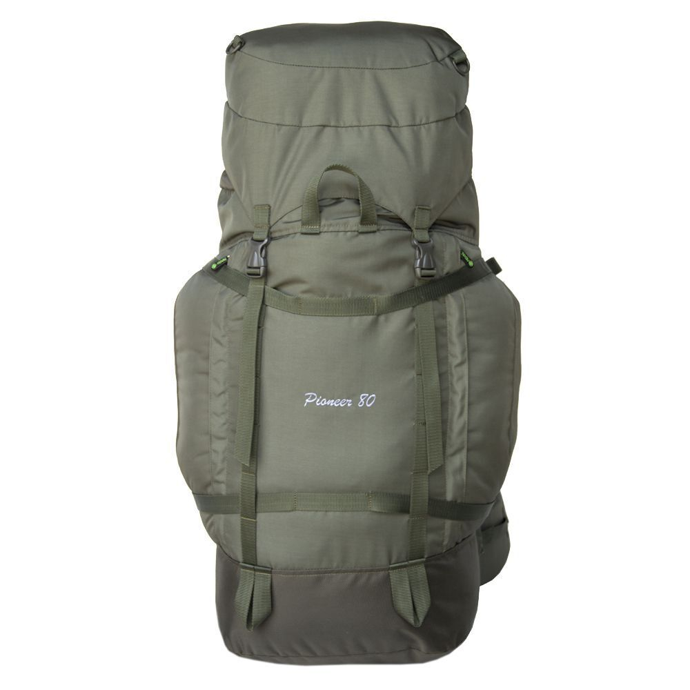 Рюкзак туристический Prival Пионер 80л, хаки