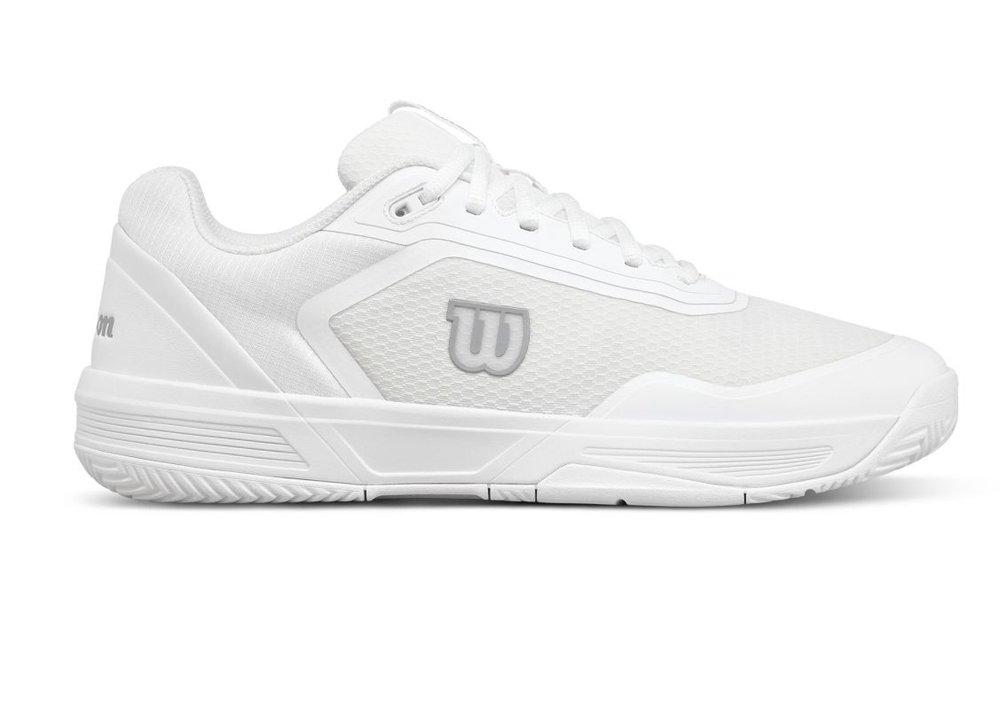 Женские Кроссовки теннисные Wilson Court Glide - white/white/silver