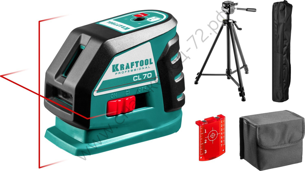 KRAFTOOL CL-70 #3, лазерный нивелир (34660-3)