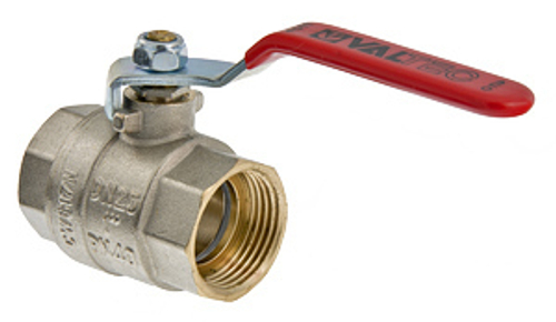 Кран шаровой 1'' вн/вн рукоятка VALTEC VT.214