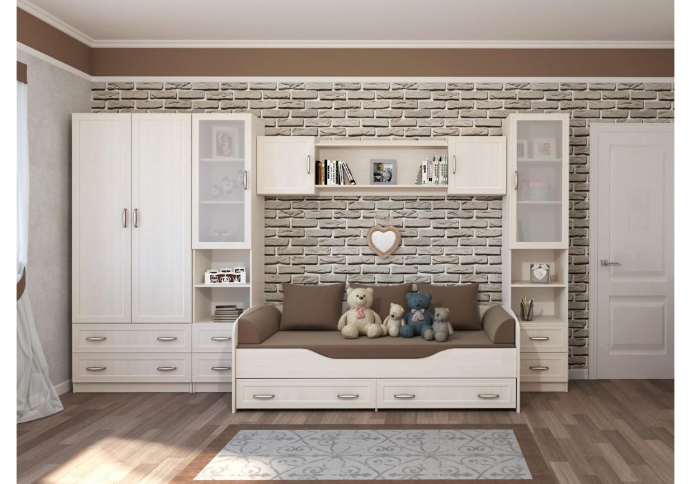 Шкаф двухдверный Колибри бодега