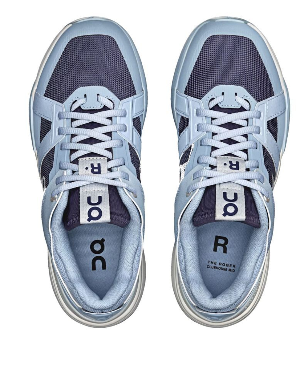 Женские Кроссовки теннисные On The Roger Clubhouse Pro - небесный