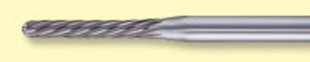 Фреза параллельная, хвостовик 3мм, для металла, округлое окончание F1373H15