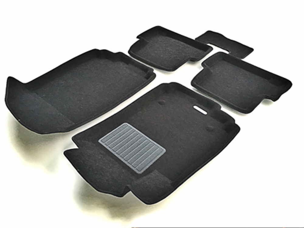 Коврики салона для CHEVROLET Aveo (2012-2019) Euromat 3D Business черные. Арт. EMC3D-001501