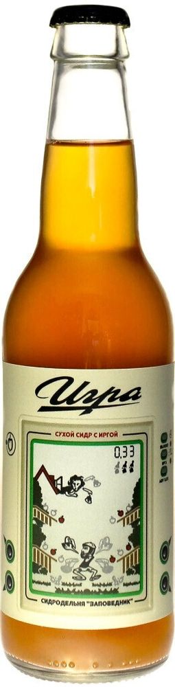 Сидр Заповедник Игра / Cider Zapovednik Igra 0.33 - стекло