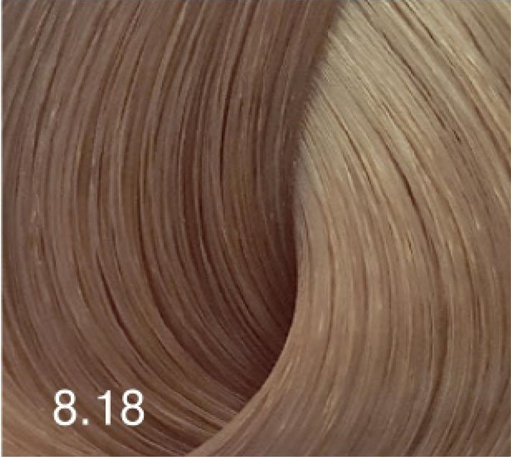 8/18 светло-русый пепельно-жемчужный, крем-краска для волос Bouticle/ Expert Color