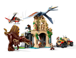 LEGO Jurassic World 76976 «Спинозавр и кетцалькоатль: воздушная миссия» — динозавры и экшн