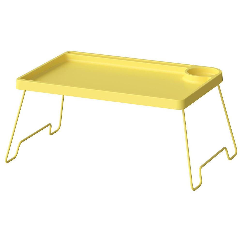 Поднос IKEA BRUKSVARA (БРУКСВАРА), Желтый, 24х52х35 см