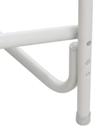 Кресло раскладное Nisus с откидывающим столиком.140кг, карман (алюм. д25) зеленый ромб/серый (N-DC-95200T-K-GG)