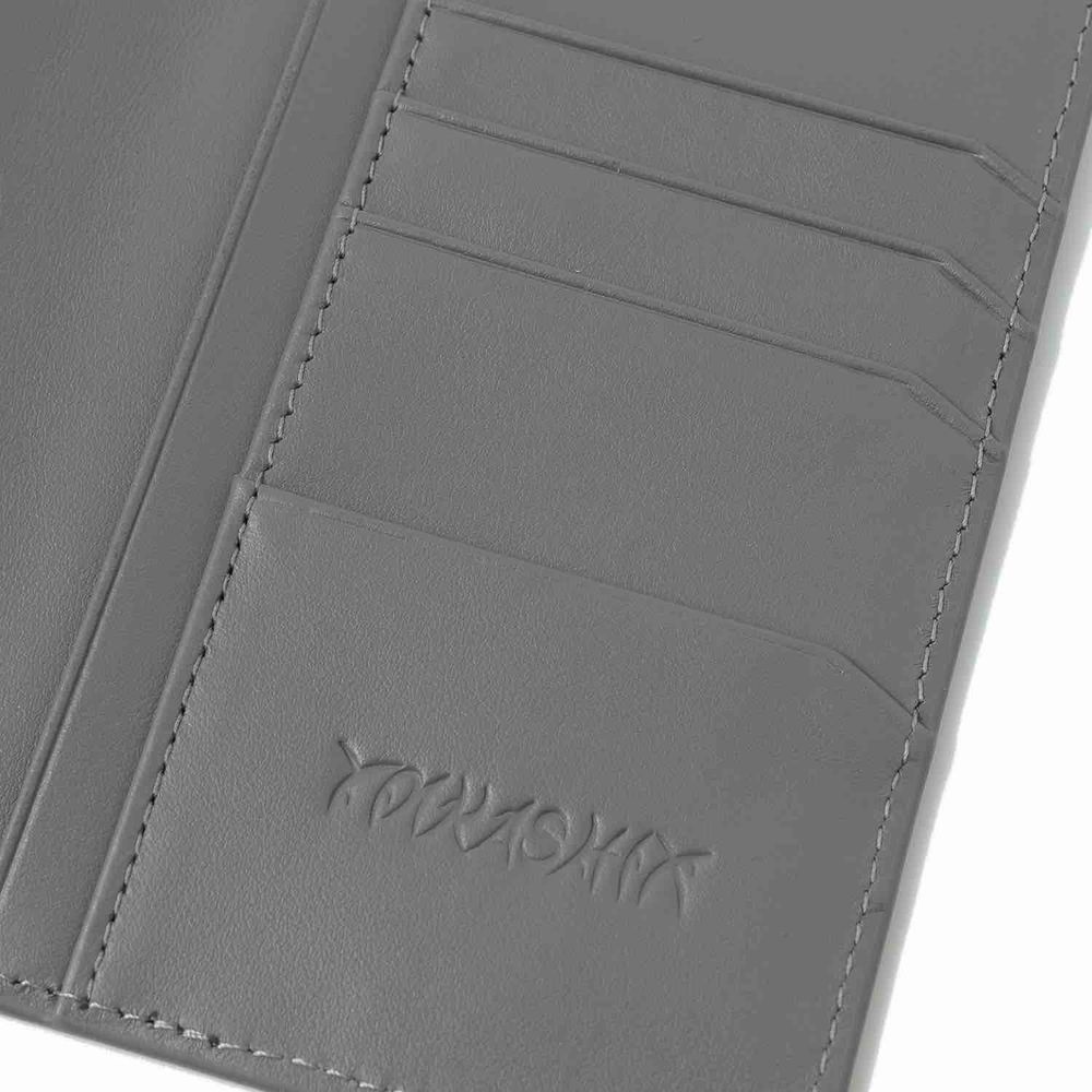 Обложка для паспорта Ymkashix серая