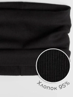 Шапка со снудом для мальчика на осень