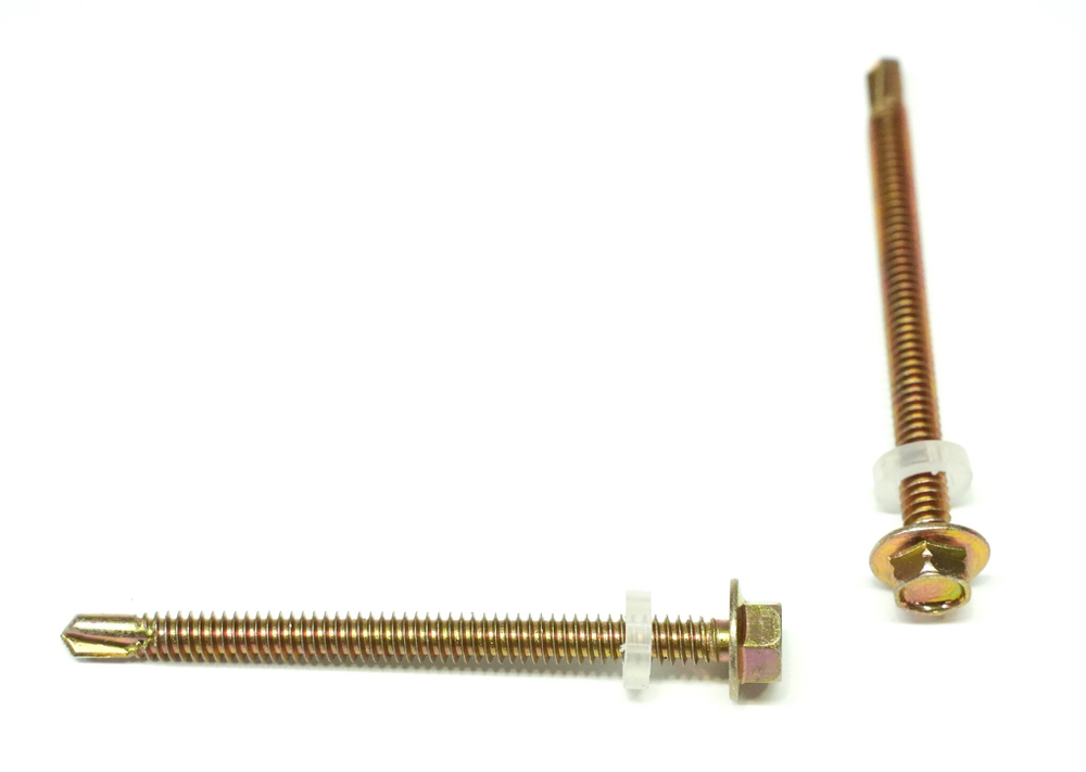 САМОРЕЗЫ A &T КРОВЕЛЬНЫЕ 5,5Х100 ЖЕЛТЫЙ ВЕС