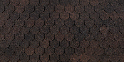 /Гибкая черепица Döcke PIE EURASIA/ КАПЛЯ/ Коричневый