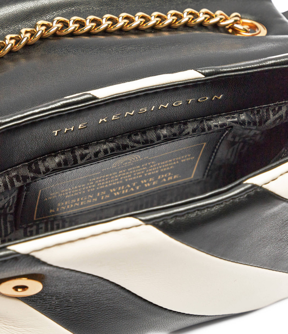 Кожаная сумка через плечо MEDIUM KENSINGTON Kurt Geiger - черный(2721901109)