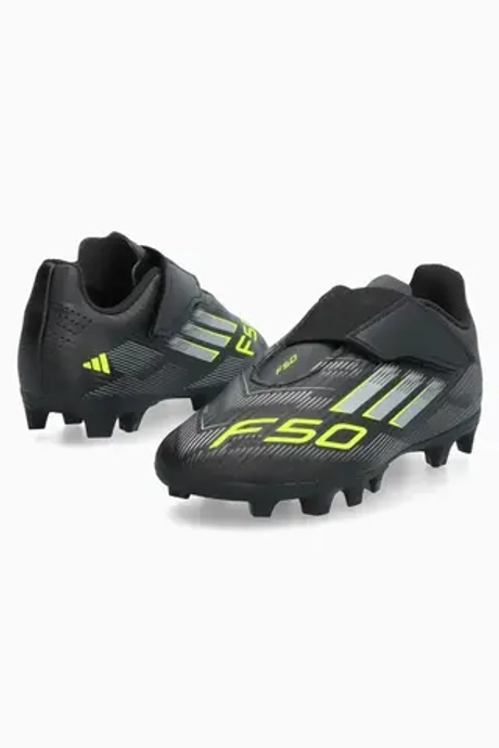 Бутсы adidas F50 Club FG/MG Junior - черный