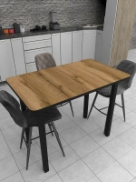 Обеденный стол "Дуб Вотан" 110x70 см