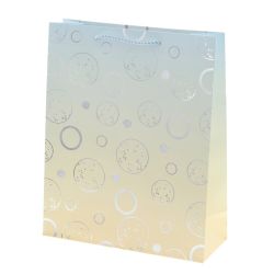 GAEM Пакет подарочный M (бумага 210г/м2, блок микс 12шт), L26 W10 H32 см, 4в.