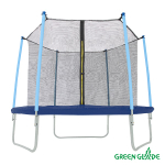 Батут уличный Green Glade с сеткой и лестницей 10-футовый