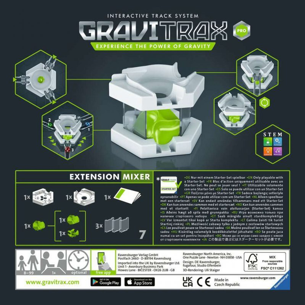 Ravensburger - комплект GraviTrax Pro Refill - смеситель 261758