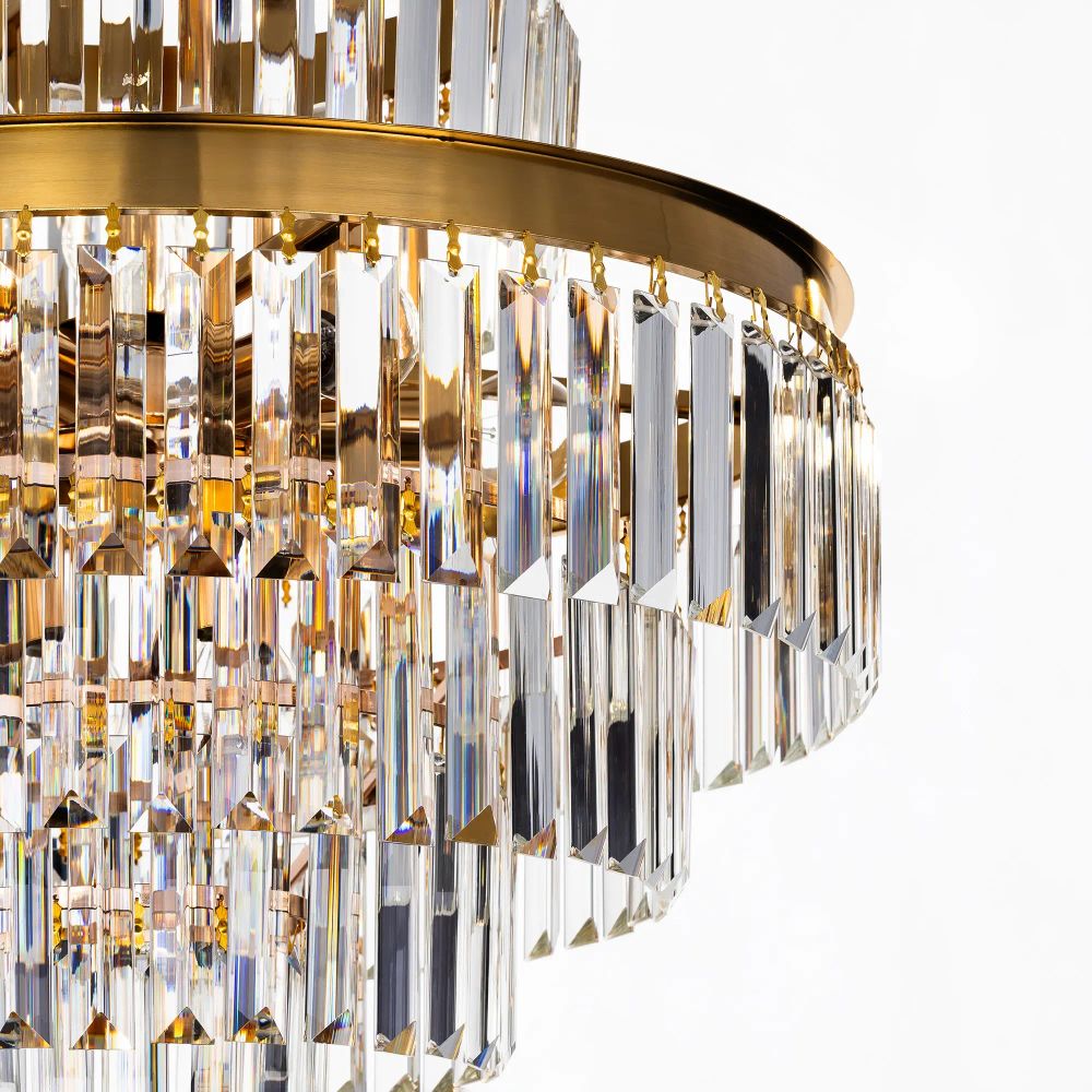 Citilux Ricky CL314253 Люстра подвесная хрустальная