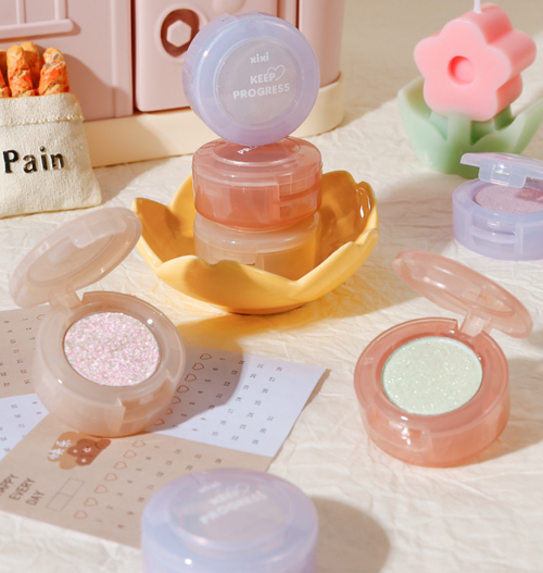 Тени для век с шиммером XiXi "Keep Progress"