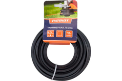 Леска черная на картонном подвесе 4 мм, 12 м, квадрат Patriot 805205128