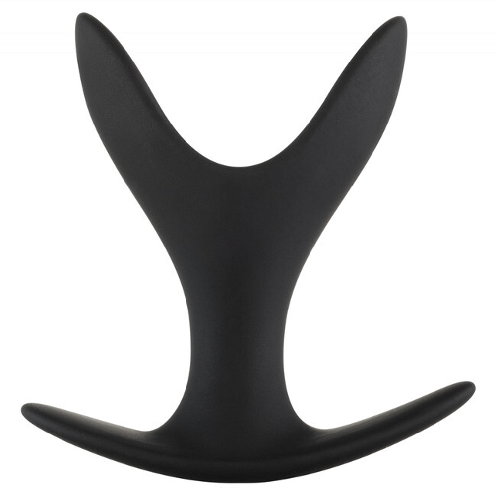 Раскрывающаяся анальная пробка для ношения Small Petals Anal Extender (малая) (Цвет: черный)