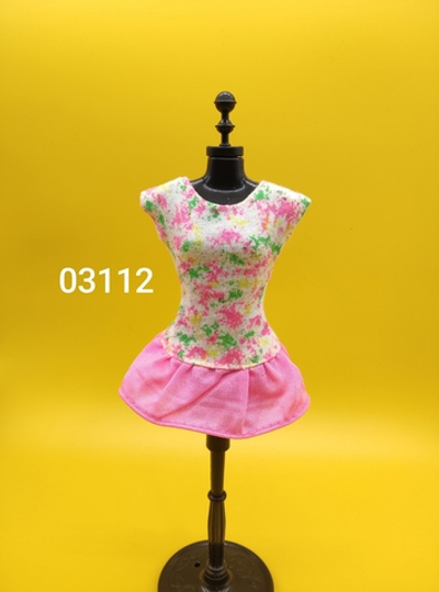 Одежда для куклы Барби винтаж платье 03112