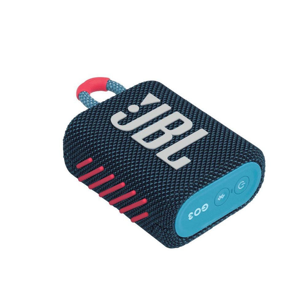 Портативная колонка JBL Go 3 Blue Pink - 8