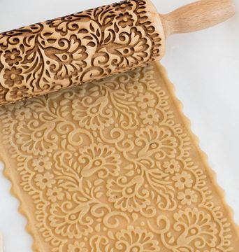 Малая скалка с узором Гвоздика