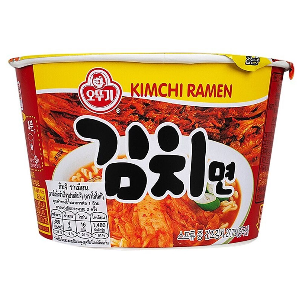 Лапша &quot;Kimchi ramen&quot; со вкусом кимчи 105г, Южная Корея