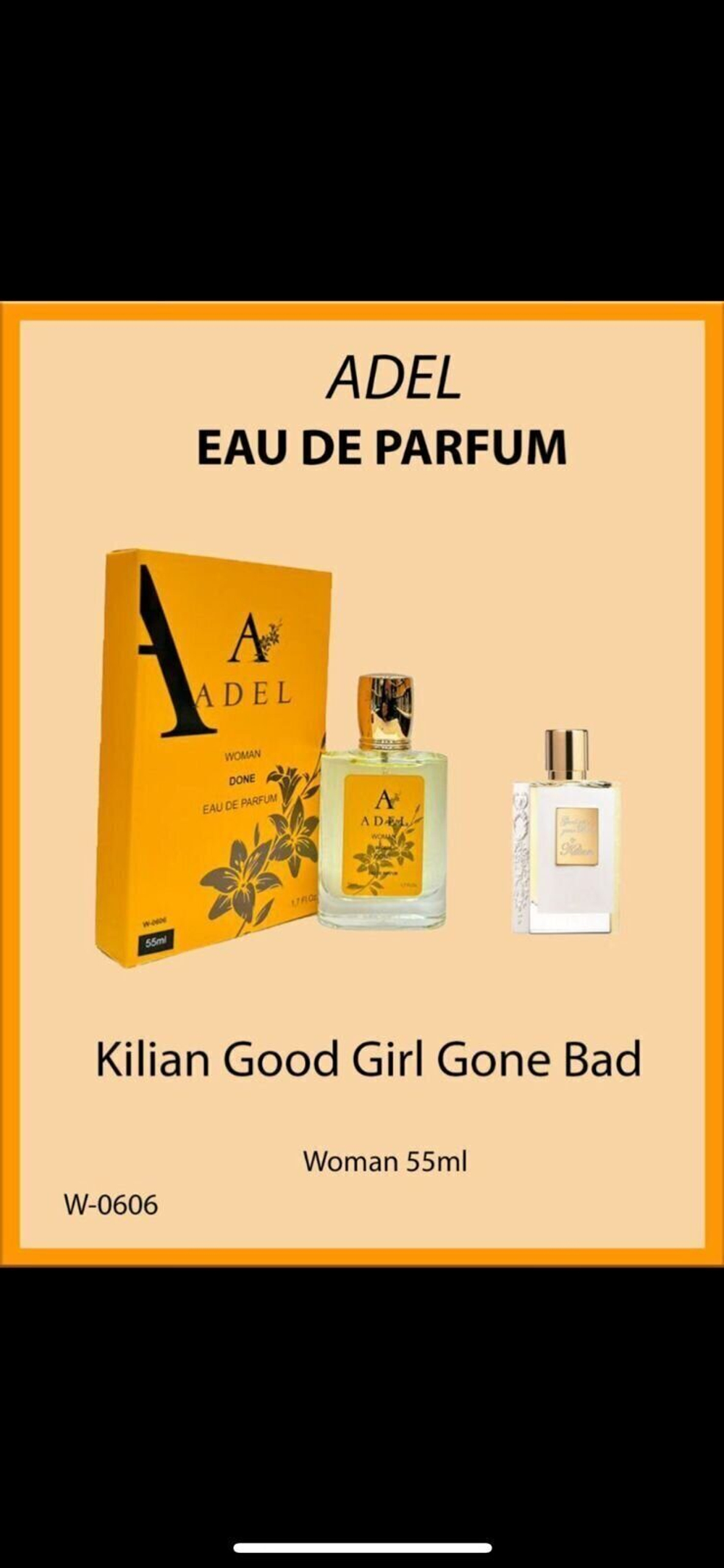 Adel W-0606 Kil.ian Good Girl Gone Bad eau de parfum for women 55 ml.