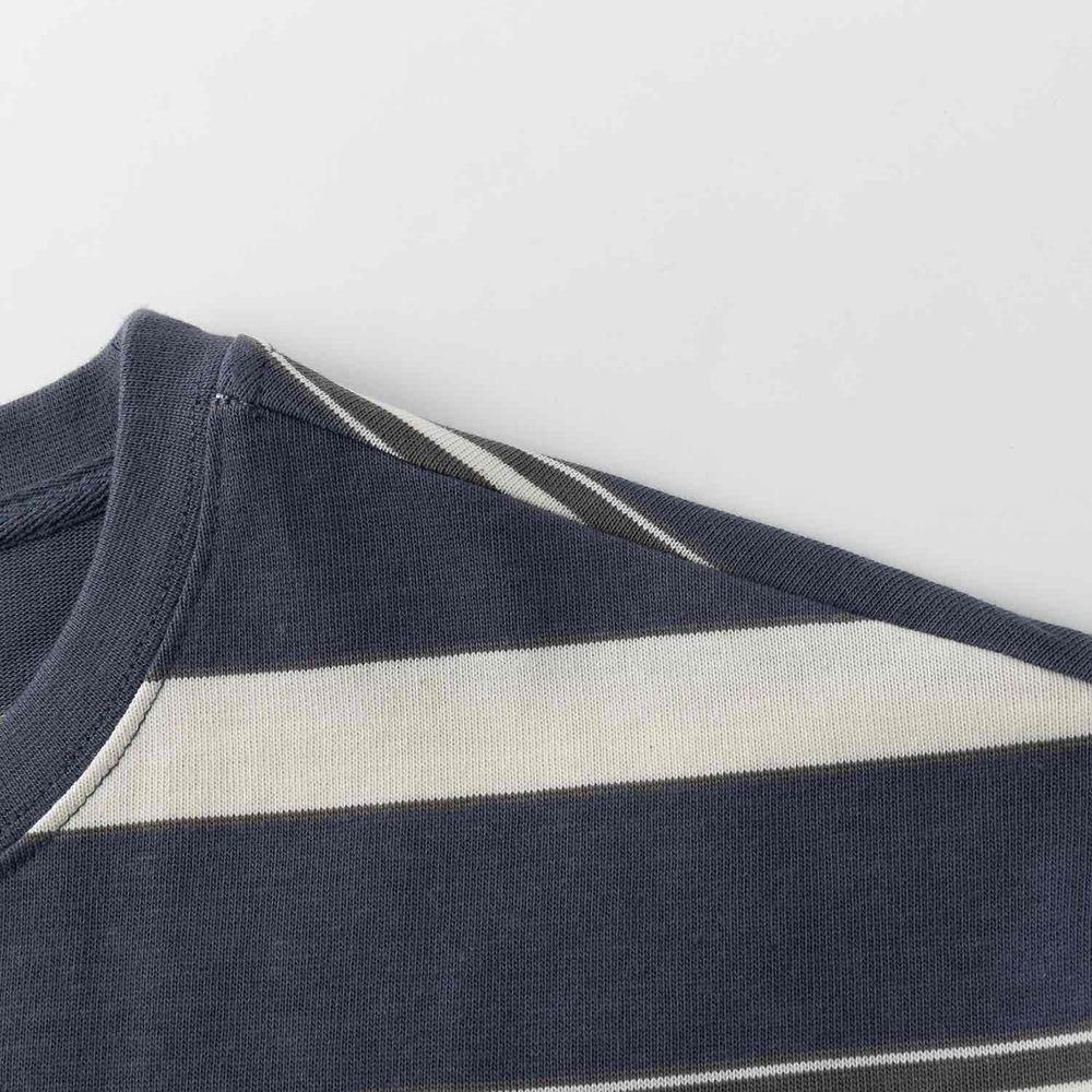 Футболка Ymkashix Nineties серо-синий / бежевый