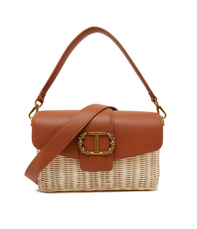 Сумка через плечо TRACOLL.A TWINSET - коричневый(241TD8060)