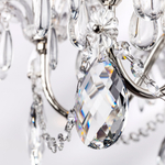 790064 Люстра SCHON 6x60W E14 Серебро