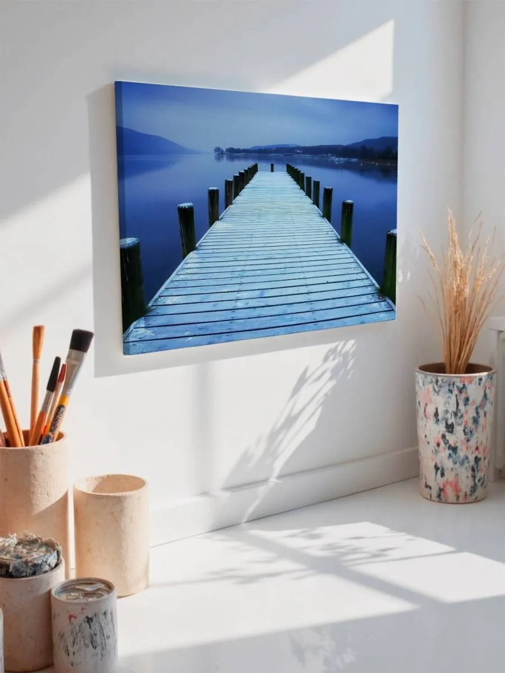 Картина на стену 40 X 50 Зимний мост