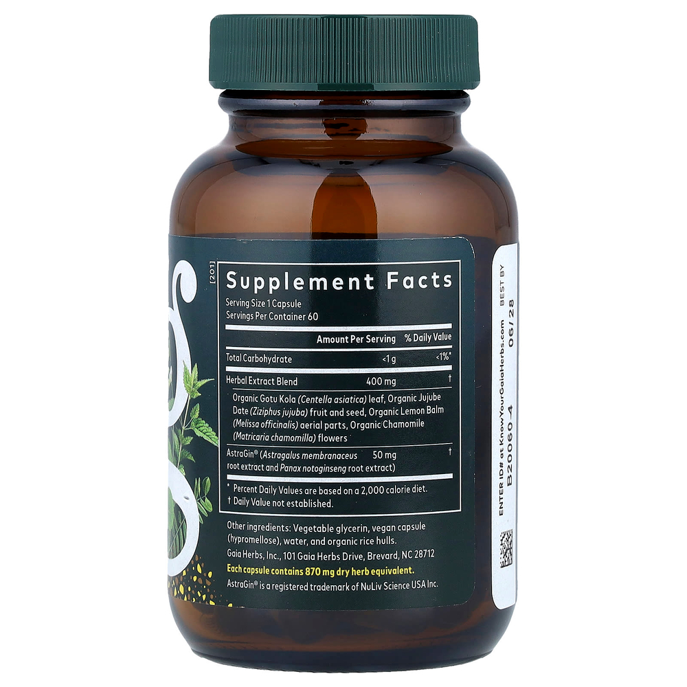 Gaia Herbs, Gut Revival, восстановление кишечника, 60 капсул с фитокапсулами