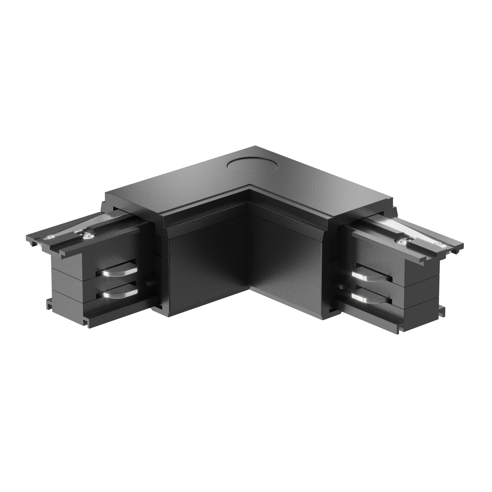 Соединитель угловой левый для трёхфазного шинопровода Maytoni TRA005CL-31B-L