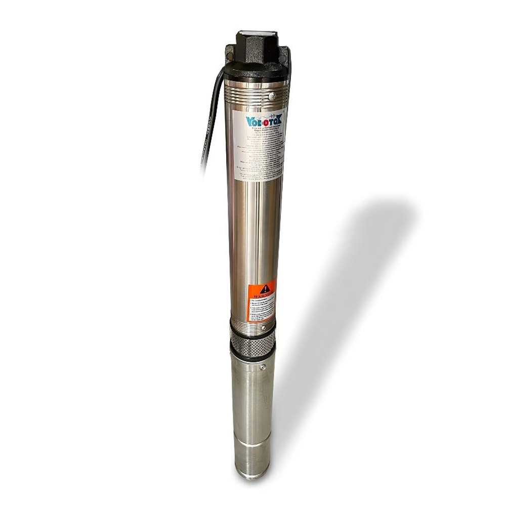Насос погружной Vodotok БЦПЭ-100-0,5-280м-Ч (380В) (насосная часть+мотор)