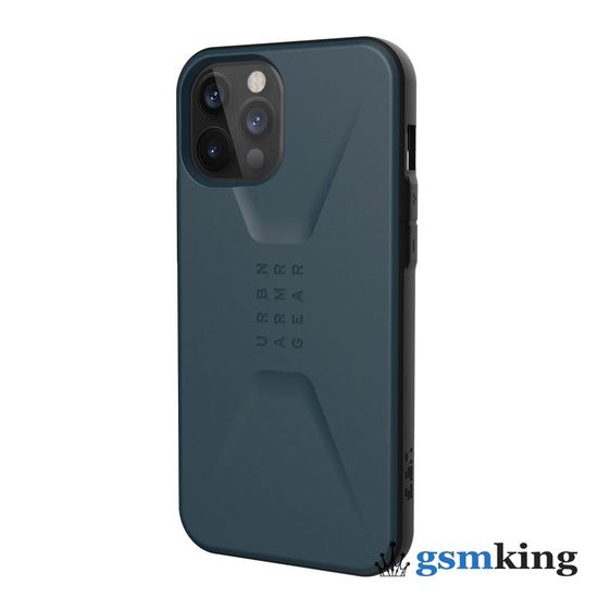 UAG Civilian Series Case for Apple iPhone 12/12 Pro Mallard (Синий)11235D114949