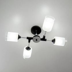 Citilux Эрик CL136145 Люстра потолочная Чёрная