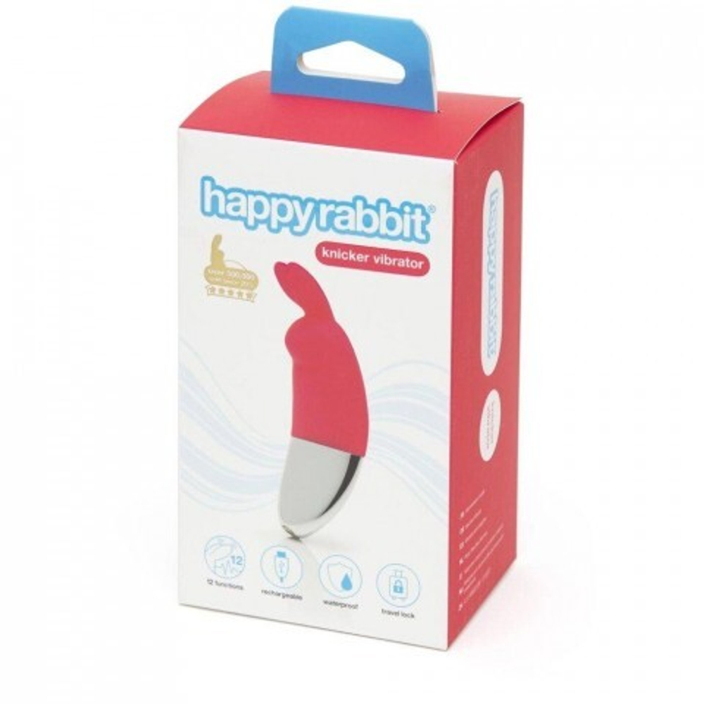 Клиторальный вибратор Happy Rabbit розовый