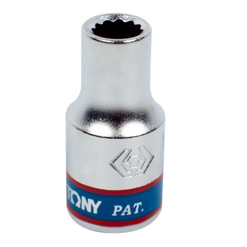 KING TONY (233055M) Головка торцевая стандартная двенадцатигранная 1/4", 5.5 мм